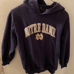 Boy/girl Notre Dame hoodie